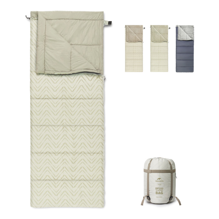 Спальный мешок Naturehike DP200 CNK2300SD012, бежевый  