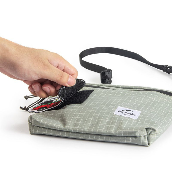 Сумка маленькая Naturehike NH20BB204, 3л, светло-серый  