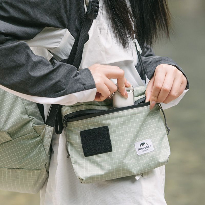 Сумка маленькая Naturehike NH20BB204, 3л, светло-серый  