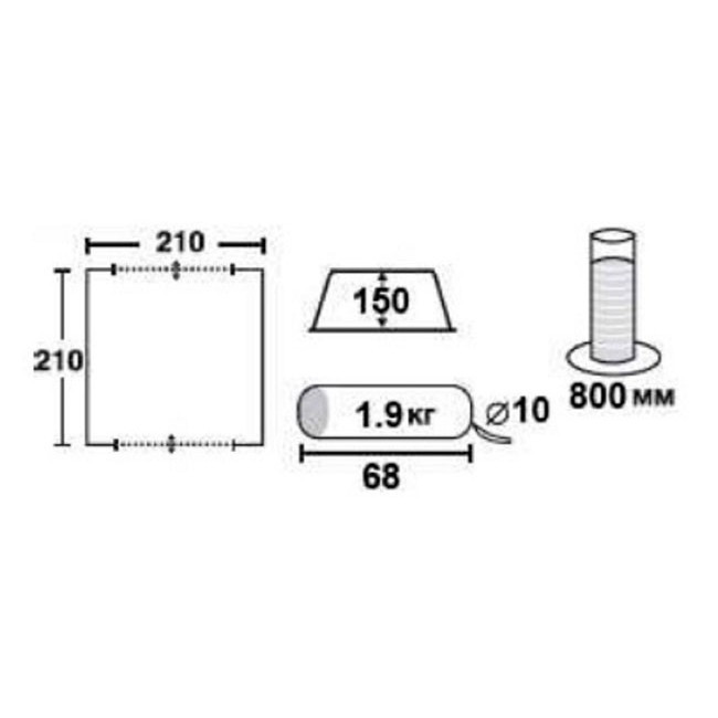Тент пляжний Trek Planet 70256|8 Miami Beach  