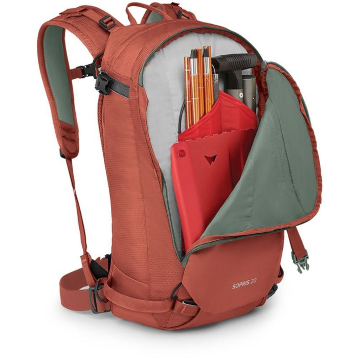 Рюкзак Osprey Sopris 20 emberglow orange - O/S - красный  