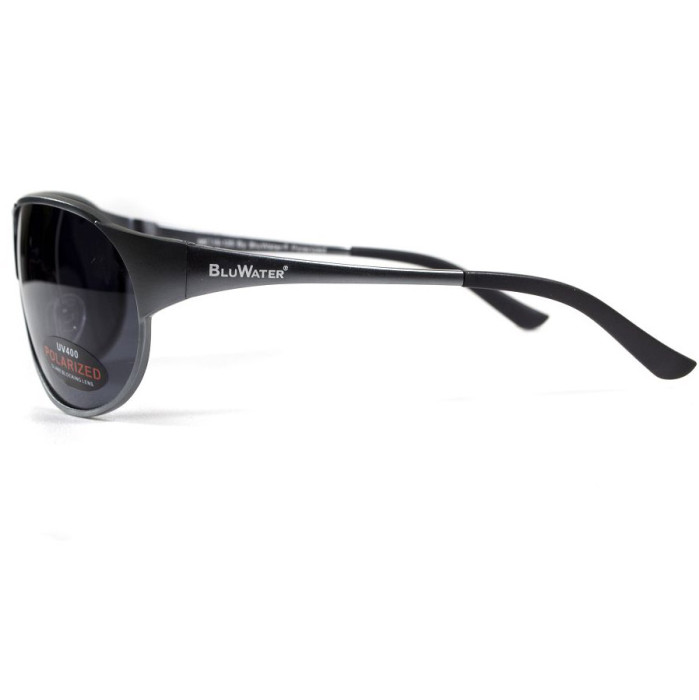 Очки BluWater Alumination-3 Gun Metal Polarized (gray) черные  