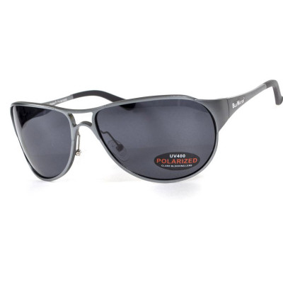 Очки BluWater Alumination-3 Gun Metal Polarized (gray) черные
