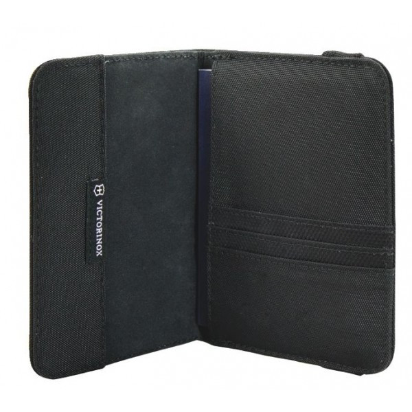 Обложка для паспорта Victorinox TRAVEL ACCESSORIES 4.0 (черная)  