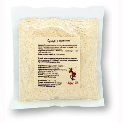 Хумус с томатами Happy Elk CV0006