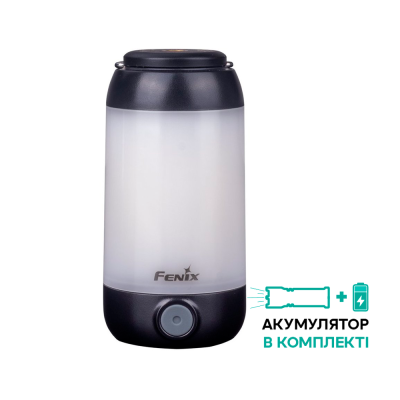 Кемпинговый фонарь Fenix CL26R (черный), 400 лм.