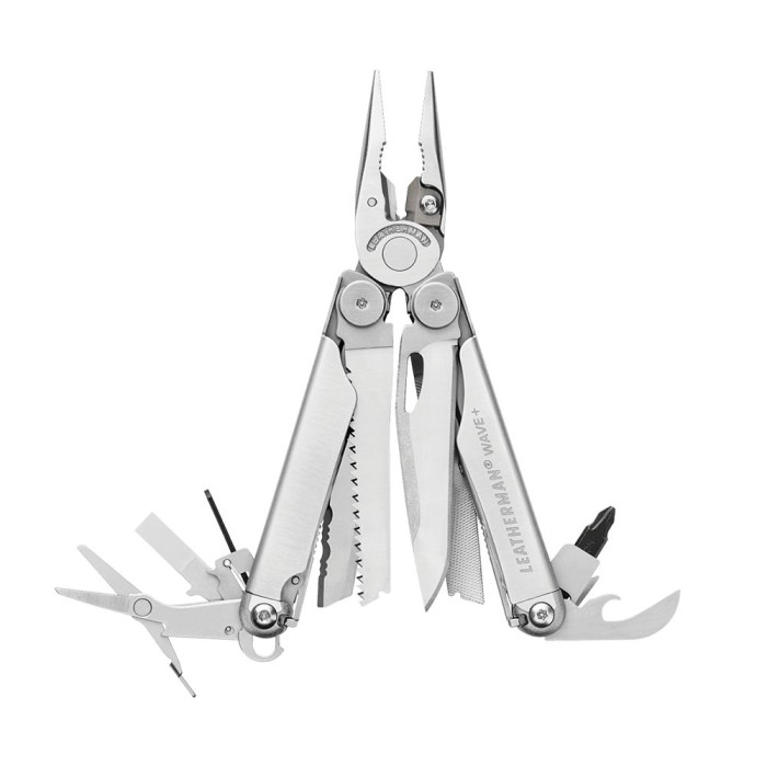 Мультитул Leatherman Wave Plus, синтетический чехол 