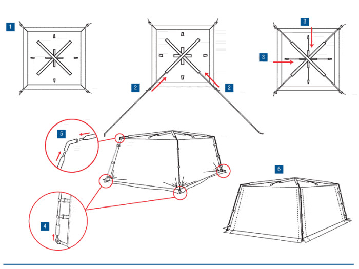 Палатка Alexika China House  