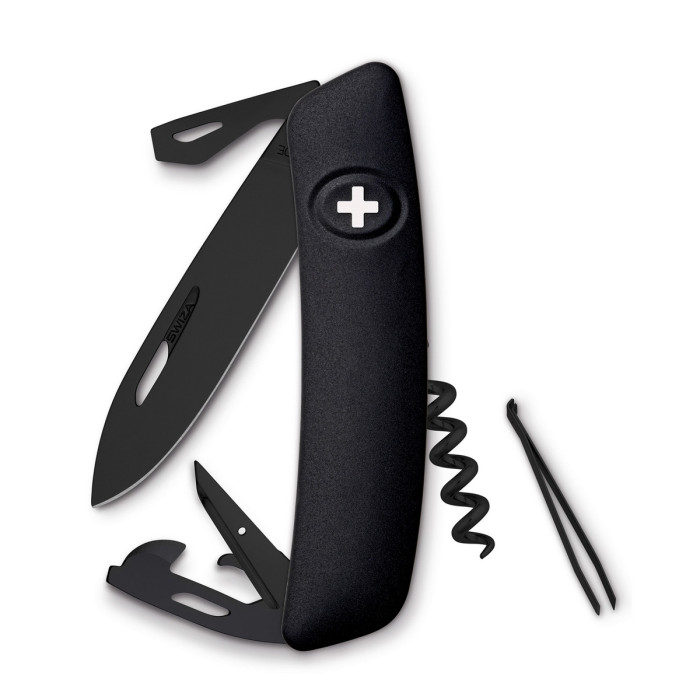 Швейцарский нож Swiza D03 Black 