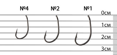 Крючок Brain Curve Shank 01, 8 шт/уп  