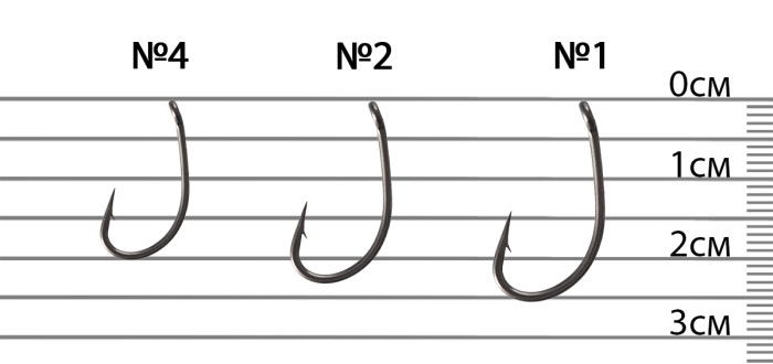 Крючок Brain Curve Shank 01, 8 шт/уп  