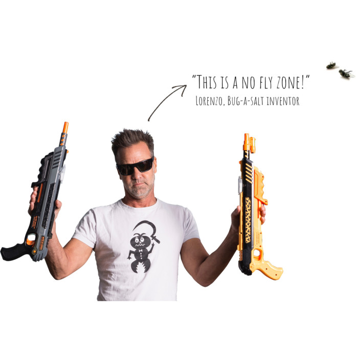 Солевая винтовка для охоты на насекомых Bug-A-Salt 3.0 - Желтая  