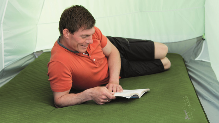 Коврик самонадувающийся Outwell Self-inflating Mat Dreamcatcher Single 10 cm Green (290310)  