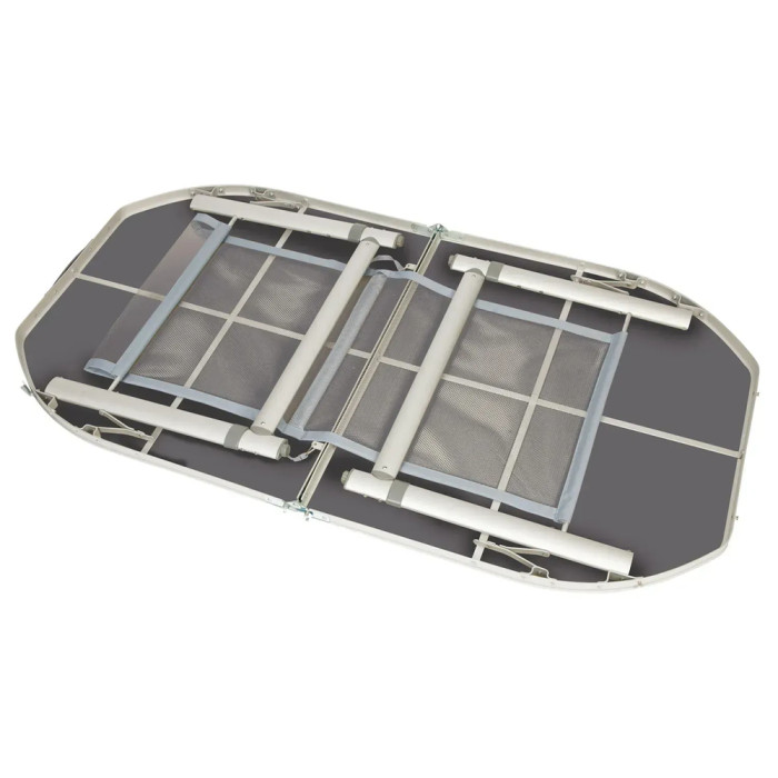 Стол Bo-Camp Case Model Oval 150x80 cm Grey (1404399)  