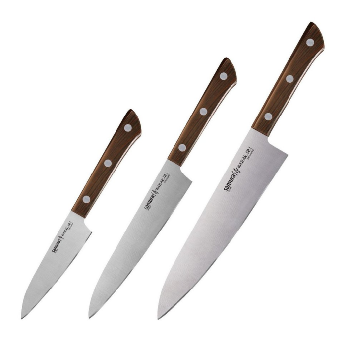 Набор из 3-х кухонных ножей Samura Harakiri SHR-0220WO  