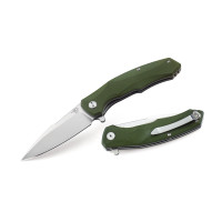 Нож складной Bestech Knives WARWOLF (зеленый)
