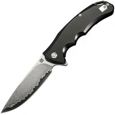 Нож Artisan Tradition Damascus Titanium black