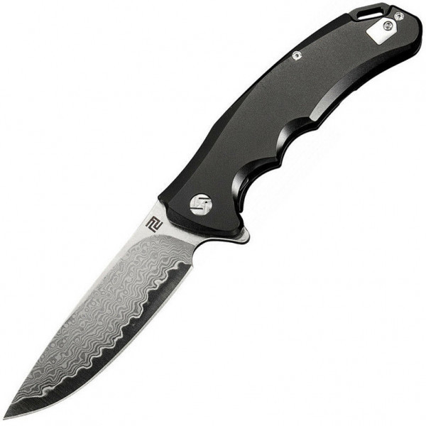 Нож Artisan Tradition Damascus Titanium black  