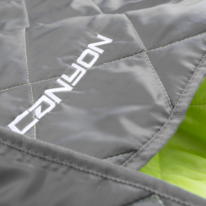 Пикниковый коврик-одеяло Spokey CANYON (839652) grey/green  