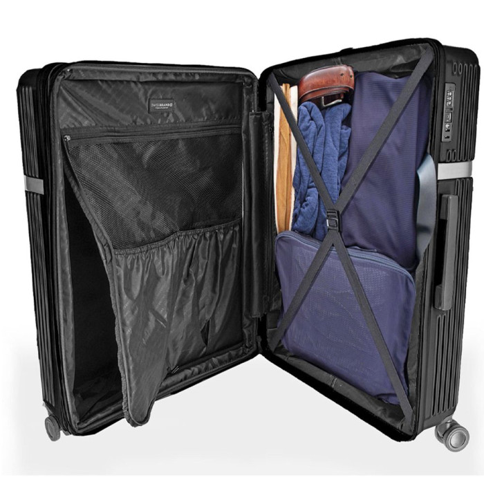 Чемодан Swissbrand Hazel (L) Charcoal (SWB_LHHAZ174L)  