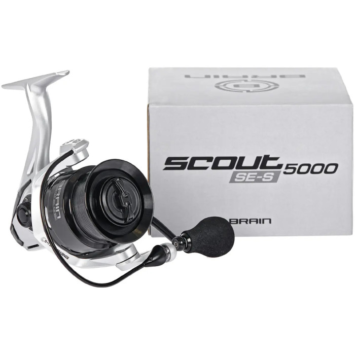 Катушка Brain Scout SE-S 5000S 8+1BB 4.9:1 Silver  