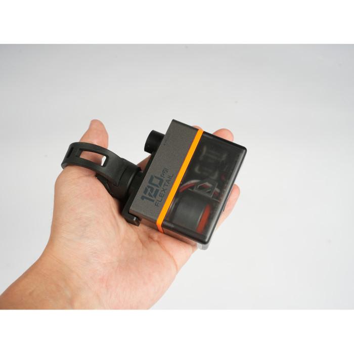 Велосипедный мини насос-задняя фара Flextail Tiny Tire Pump ACS, черный  