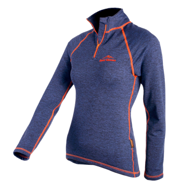 Пуловер Fjord Nansen Halsa Golf Women Navy Melange, S