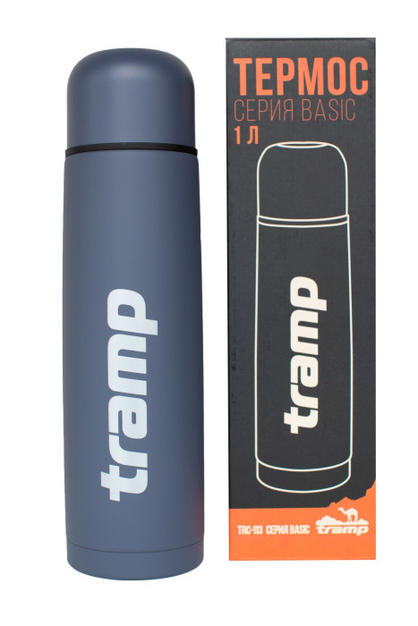 Термос Tramp Basic 1,0л серый  