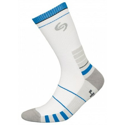 Термоноски InMove Sport Deodorant Белый с синим, 44-46