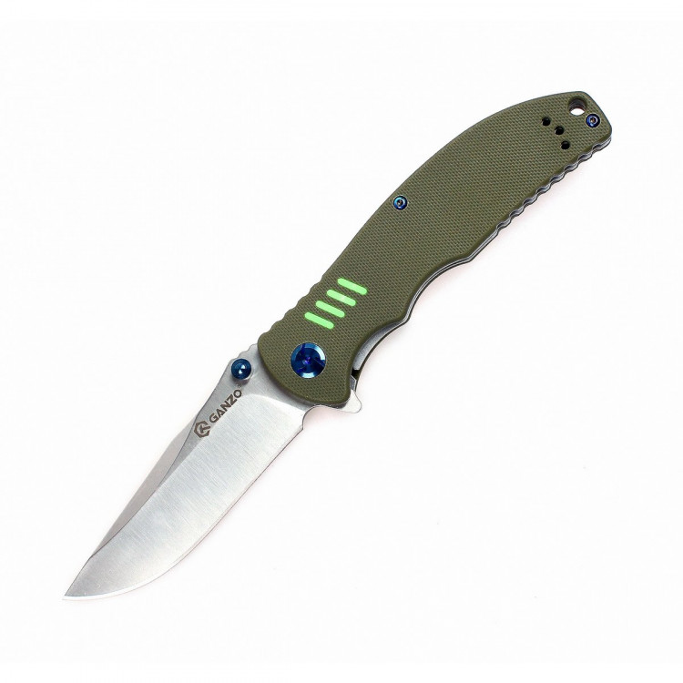 Нож Ganzo G7511, зеленый 