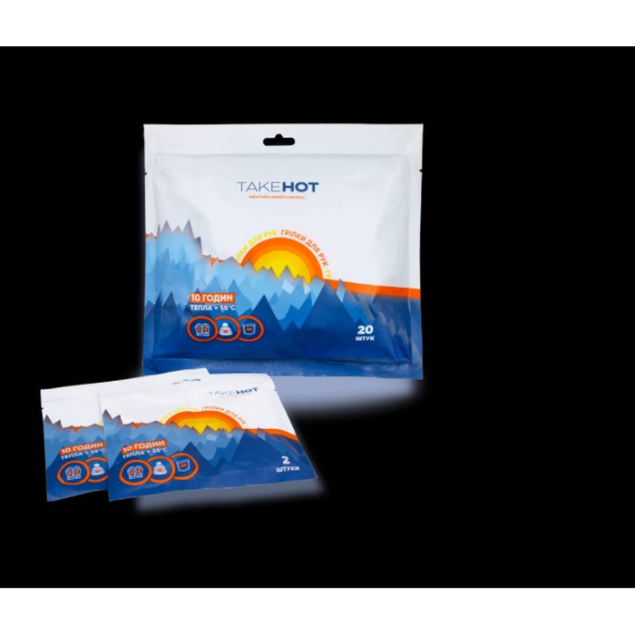 Химическая грелка для ног TakeHOT 10 пар  