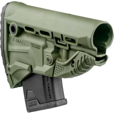 Приклад FAB Survival Buttstock для АК без адаптера зеленый (fix-gkmagg)