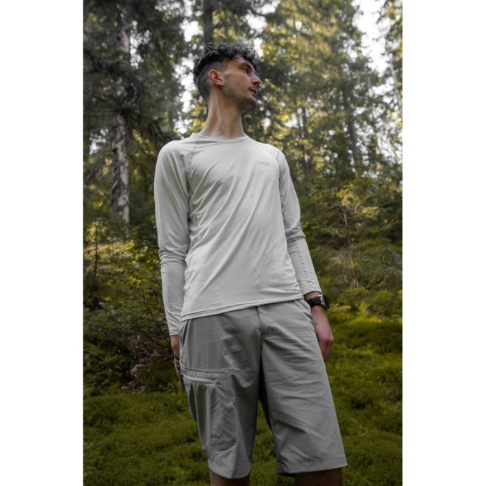 Термофутболка мужская Turbat Hike Lite LS Mns glacier gray - XL - серый  