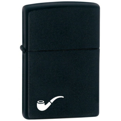Зажигалка Zippo Трубочная Black Matte Pipe Lighter 218PL