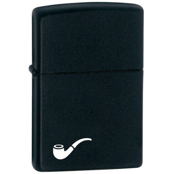 Зажигалка Zippo Трубочная Black Matte Pipe Lighter 218PL 