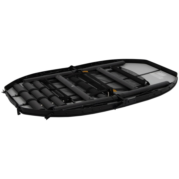 Стол Bo-Camp Woodbine Oval 100x70 cm Black/Wood look (1404185)  