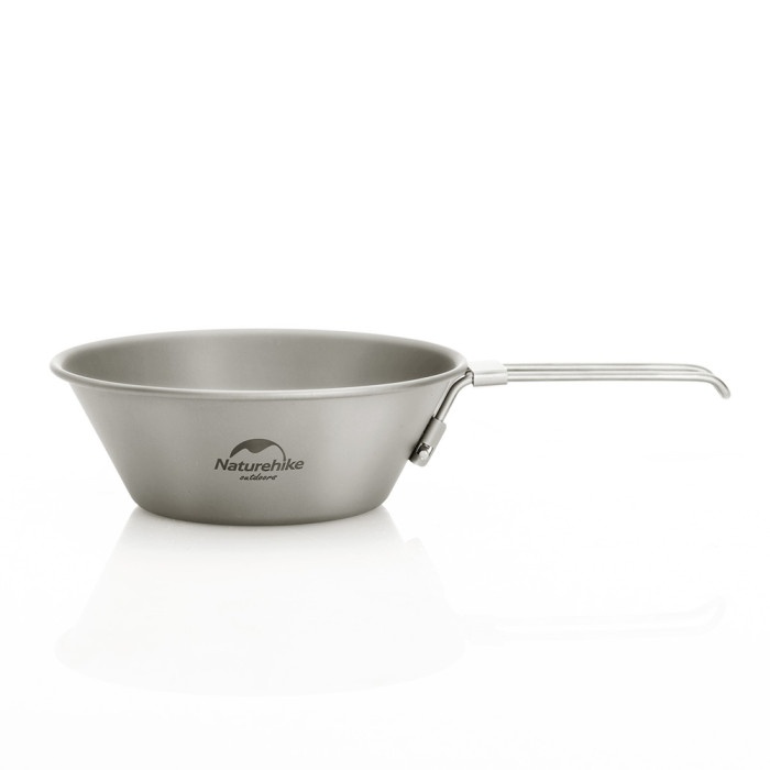 Титановая миска Naturehike NH20CJ004, 300 мл, титан  