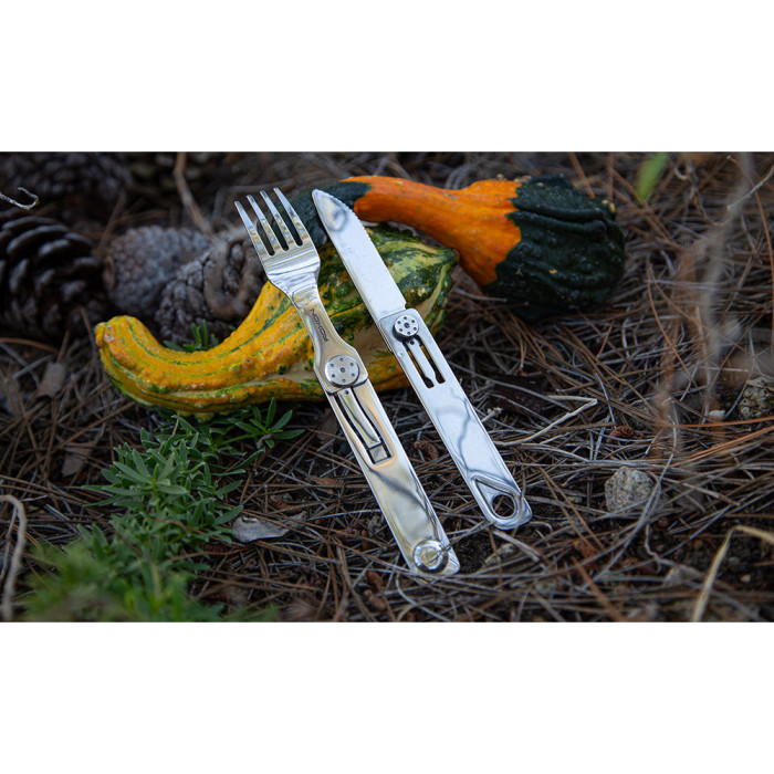 Набор столовых приборов Roxon C3 2в1 (нож, вилка), нержавеющая сталь, магнитное соединение  