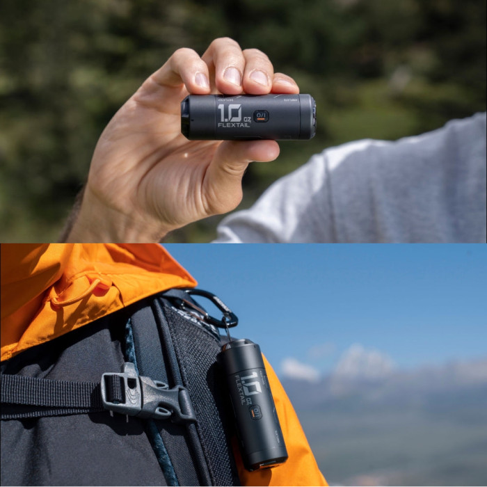 Портативный мини-насос Flextail Zero Pump 2, черный  