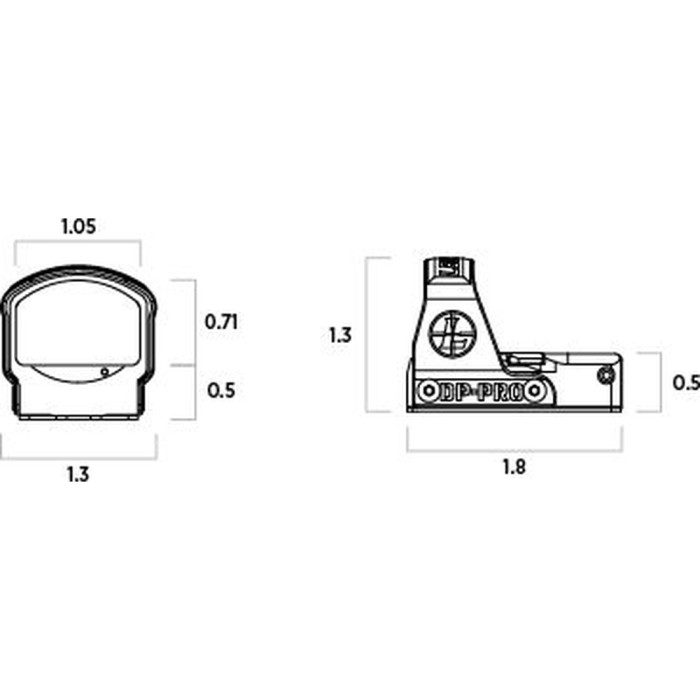 Прицел коллиматорный Leupold DeltaPoint Pro 6 MOA  
