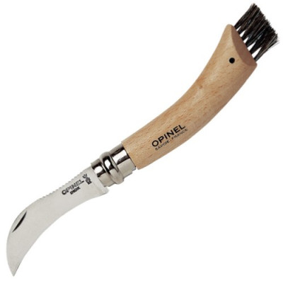 Нож Opinel №8 VRI Boite Couteau a Champignon, дуб, чехол, в пенале (001334)