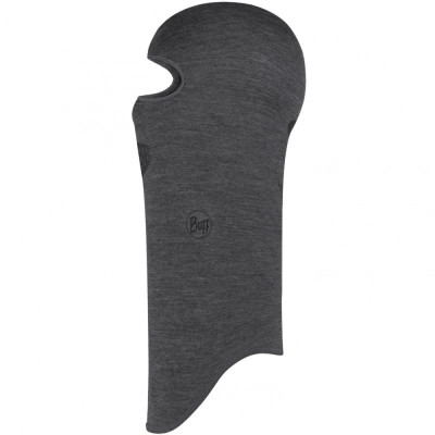 Балаклава Buff Lightweight Merino Wool Balaclava, solid Grey
