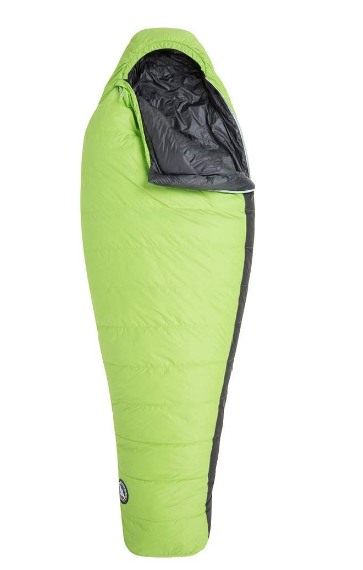 Спальник Big Agnes Spike Lake 15 (600 Downtek) Long green/gray - LEFT  