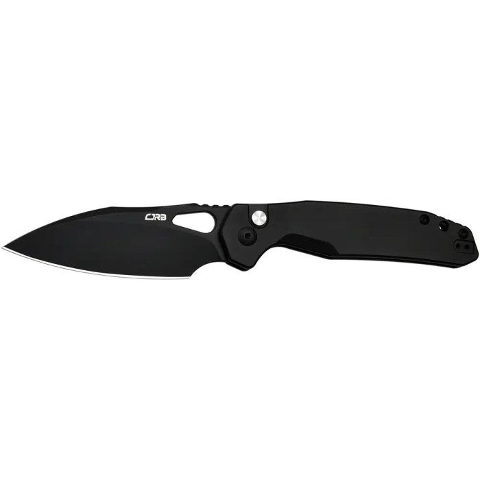 Нож CJRB Frack Black Blade, AR-RPM9, Steel handle  