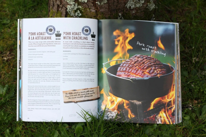 Книга туристических рецептов Outdoor Cooking: The Petromax Cookbook (на английском)  
