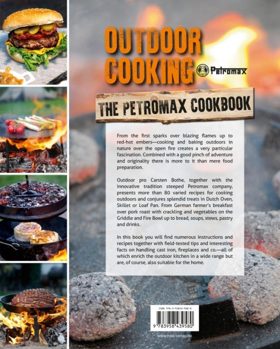 Книга туристических рецептов Outdoor Cooking: The Petromax Cookbook (на английском)  
