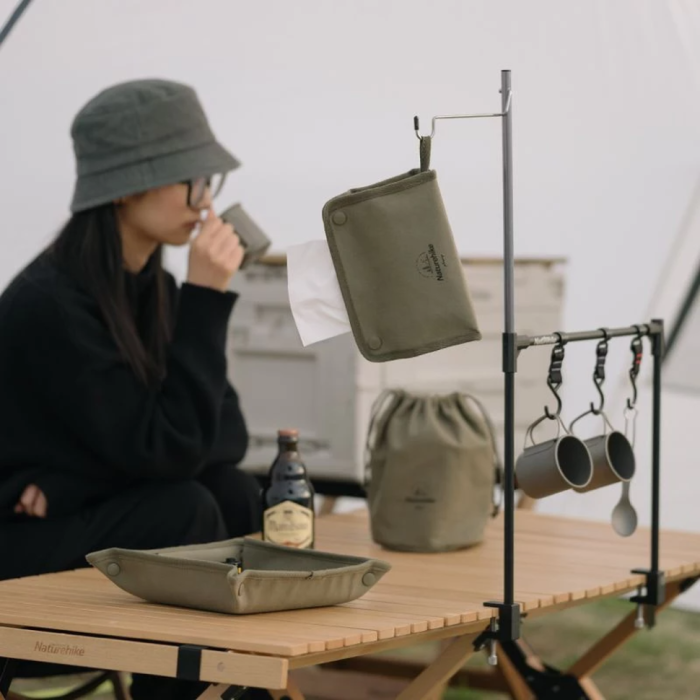 Чехол для хранения салфеток Naturehike NH21SN001, коричневый  