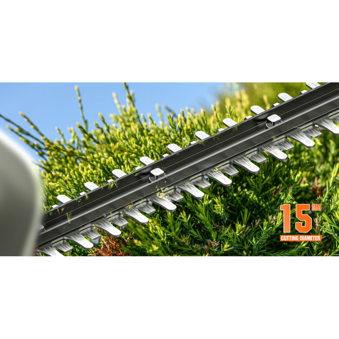 Аккумуляторный кусторез Litheli, питание от павербанка (УМБ Litheli Power Bank 10000 mAh, 45 W, 2А в комплекте)  