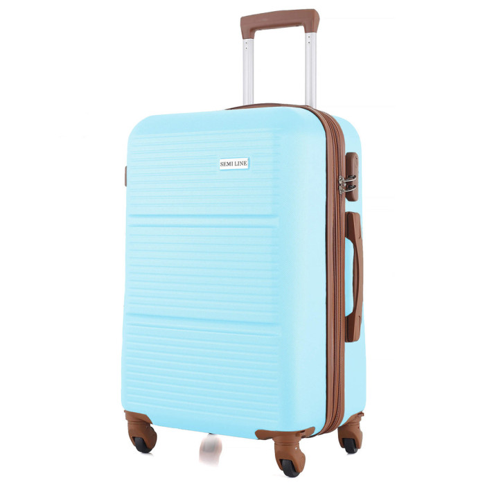 Чемодан Semi Line 20" (S) Bright Blue (T5640-2)  