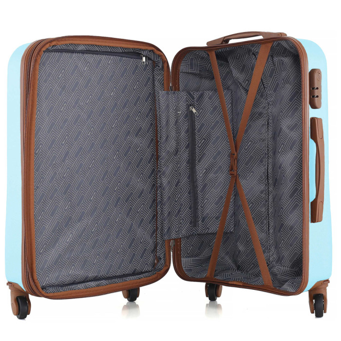 Чемодан Semi Line 20" (S) Bright Blue (T5640-2)  
